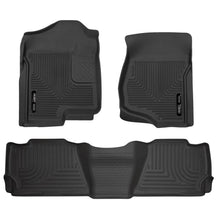 Load image into Gallery viewer, Husky Liners 07-13 GM Escalade ESV/Avalanche/Suburban WeatherBeater Black Front/2nd Row Floor Liners-Husky Liners-HSL98261