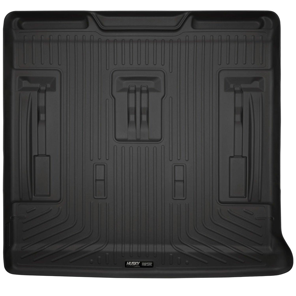 Husky Liners 07-13 GM Escalade/Suburban/Yukon WeatherBeater Black Rear Cargo Liners-Husky Liners-HSL28251