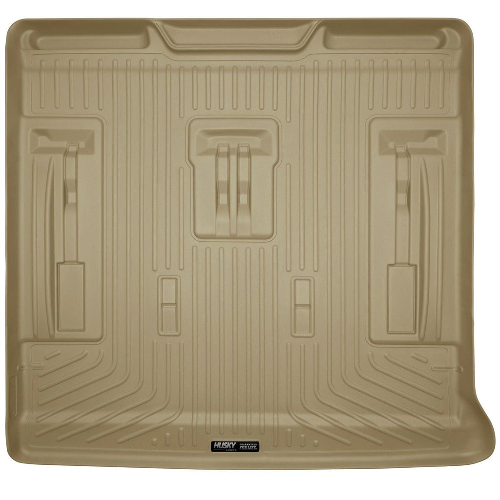 Husky Liners 07-13 GM Escalade/Suburban/Yukon WeatherBeater Tan Rear Cargo Liners-Husky Liners-HSL28253