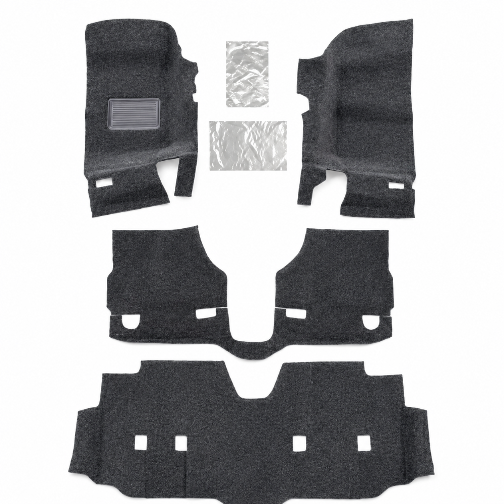 Husky Liners Husky Liners 07-17 Jeep Wrangler JKU 4dr (Incl. Heat Shields) Guardian Comfort Jeep Liner