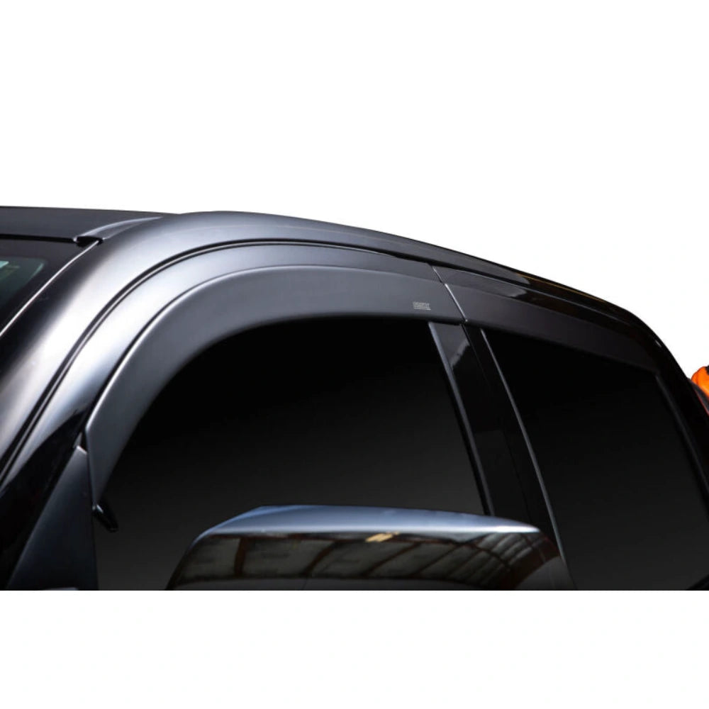Husky Liners 07-21 Toyota Tundra DC Ventvisor Low Profile 4pc - Matte Black - Husky Liners HSL2857015