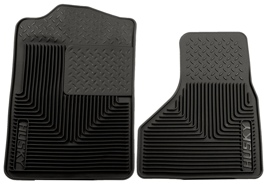 Husky Liners 08-10 Ford F-250/F-350/F-450 SuperDuty Heavy Duty Black Front Floor Mats-Husky Liners-HSL51201