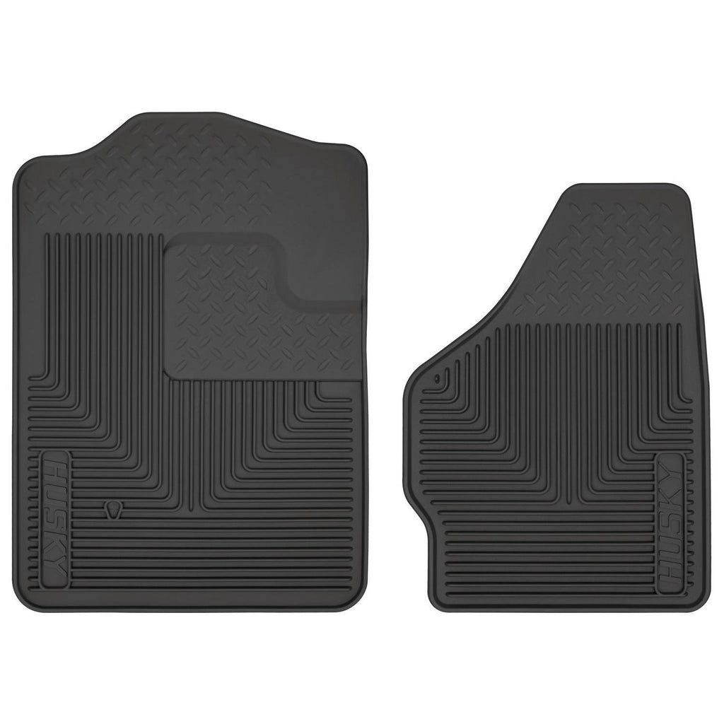 Husky Liners 08-10 Ford F-250/F-350/F-450 SuperDuty Heavy Duty Black Front Floor Mats-Husky Liners-HSL51201