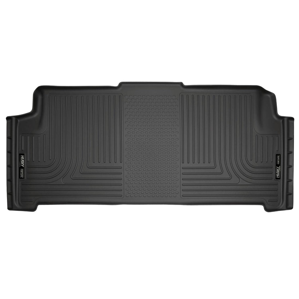 Husky Liners 08-12 Chrysler Town Country/Dodge Grand Caravan WeatherBeater 2nd Row Black Floor Liner-Husky Liners-HSL19081