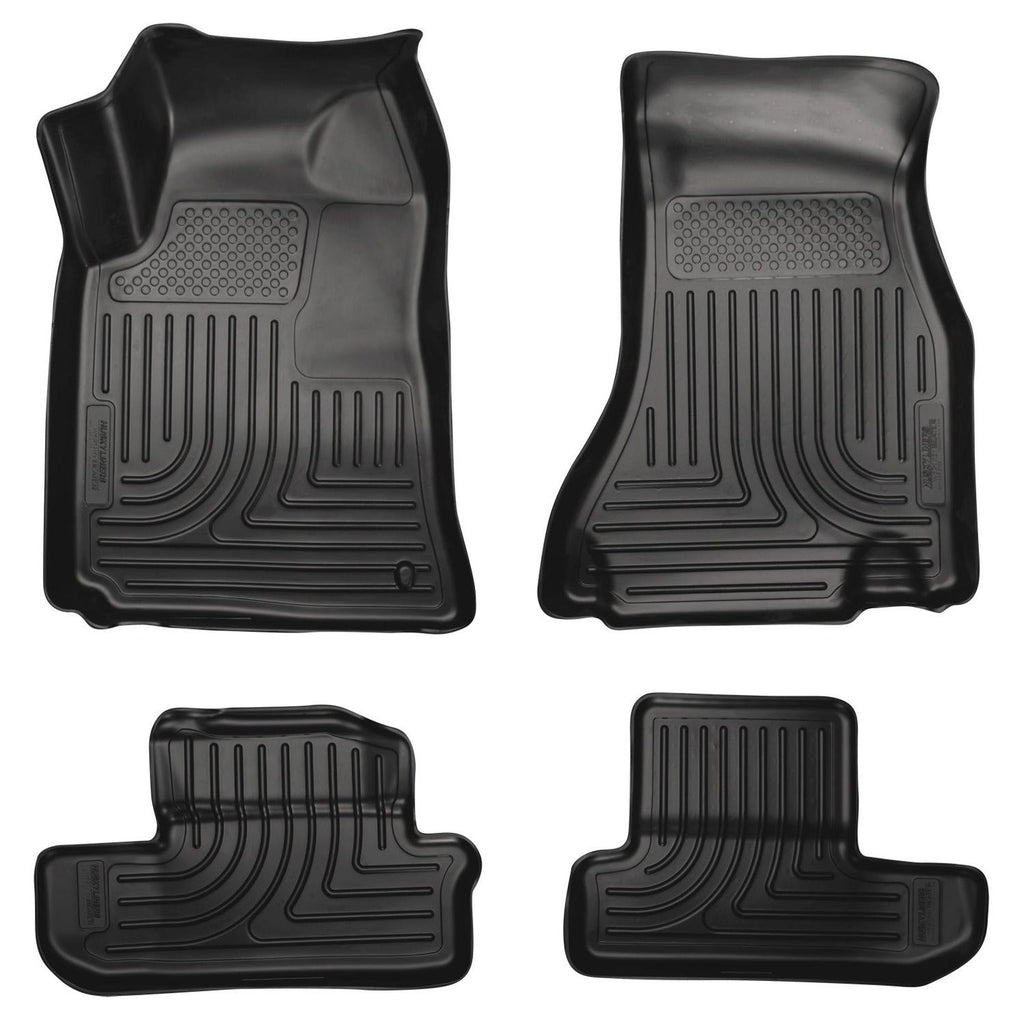 Husky Liners 08-12 Dodge Challenger WeatherBeater Combo Black Floor Liners-Husky Liners-HSL98021