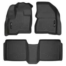 Load image into Gallery viewer, Husky Liners 09-12 Ford Flex/10-12 Lincoln MKT WeatherBeater Combo Black Floor Liners-Husky Liners-HSL98741