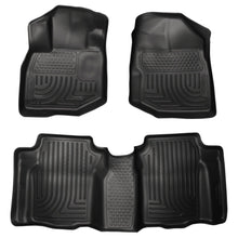 Load image into Gallery viewer, Husky Liners 09-12 Honda Fit WeatherBeater Combo Black Floor Liners-Husky Liners-HSL98491