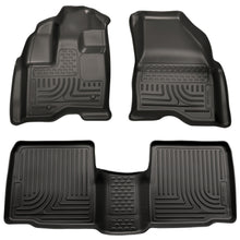 Load image into Gallery viewer, Husky Liners 09-13 Lincoln MKS WeatherBeater Combo Black Floor Liners-Husky Liners-HSL98731