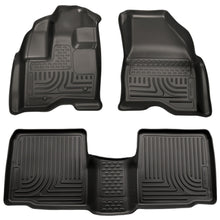 Load image into Gallery viewer, Husky Liners 09-13 Lincoln MKS WeatherBeater Combo Black Floor Liners-Husky Liners-HSL98731