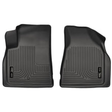 Load image into Gallery viewer, Husky Liners 09-14 Chevy Traverse/07-14 GMC Acadia Weatherbeater Black Front Floor Liners-Husky Liners-HSL18211