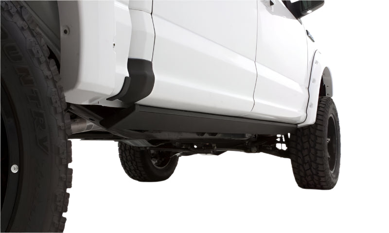 Husky Liners 09-14 Ford F-150 CC Trail Armor Rocker Panel & Sill Plate Cover (4pc) - Tex. Blk-Husky Liners-HSL2874069