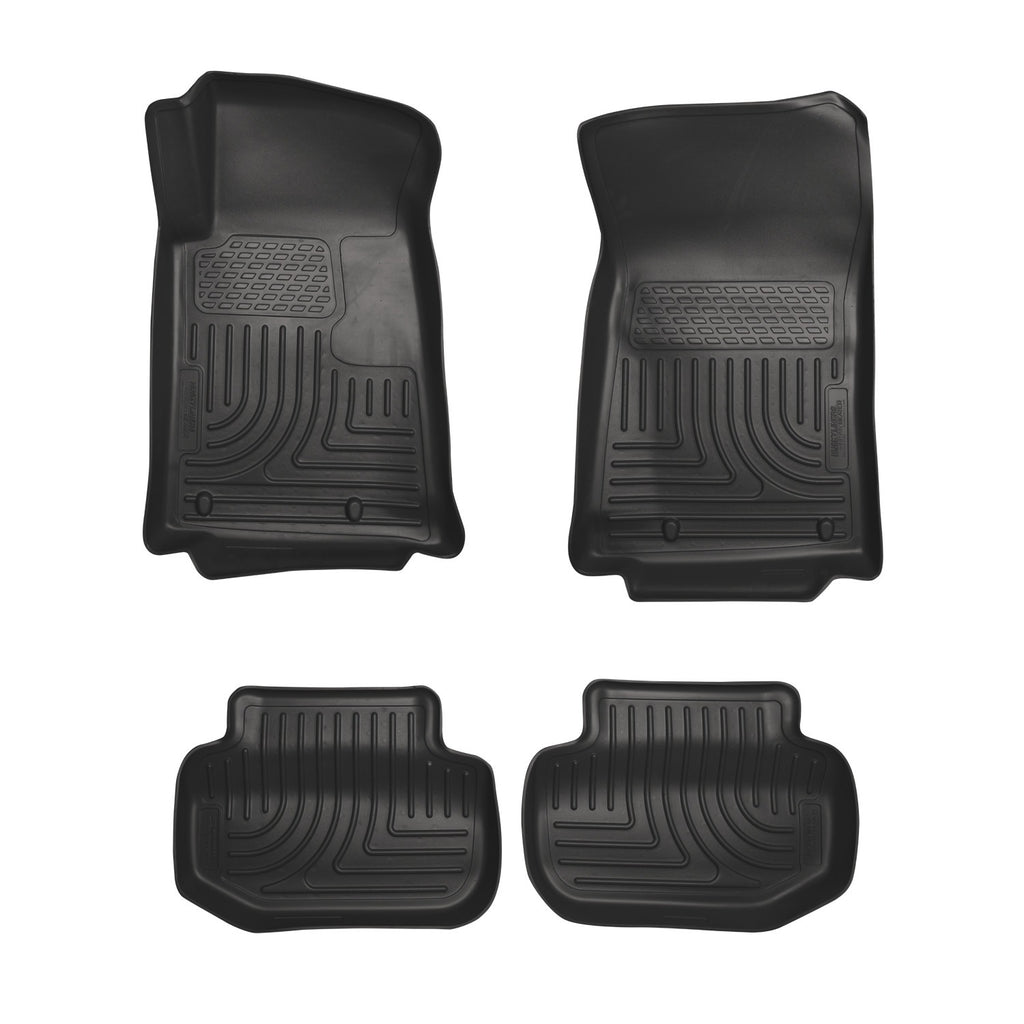 Husky Liners 10-12 Chevrolet Camaro WeatherBeater Combo Black Floor Liners-Husky Liners-HSL98121
