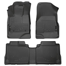 Load image into Gallery viewer, Husky Liners 10-12 Chevy Equinox/GMC Terrain WeatherBeater Combo Black Floor Liners-Husky Liners-HSL98131