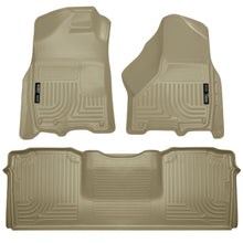 Load image into Gallery viewer, Husky Liners 10-12 Dodge Ram 2500/3500 Mega Cab WeatherBeater Combo Tan Floor Liners-Husky Liners-HSL99043
