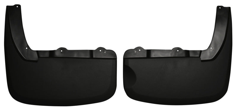 Husky Liners 10-12 Dodge Ram 3500 Dually Custom-Molded Rear Mud Guards (w/Flares)-Husky Liners-HSL57191