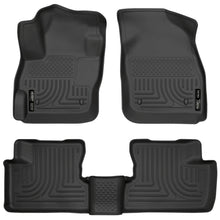 Load image into Gallery viewer, Husky Liners 10-12 Mazda 3 WeatherBeater Combo Black Floor Liners-Husky Liners-HSL98631