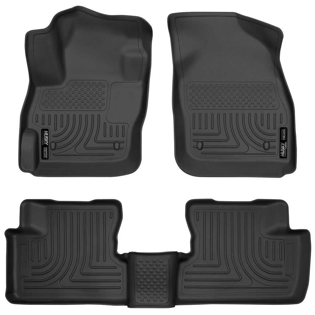 Husky Liners 10-12 Mazda 3 WeatherBeater Combo Black Floor Liners-Husky Liners-HSL98631