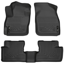 Load image into Gallery viewer, Husky Liners 10-12 Mazda 3 WeatherBeater Combo Black Floor Liners-Husky Liners-HSL98631
