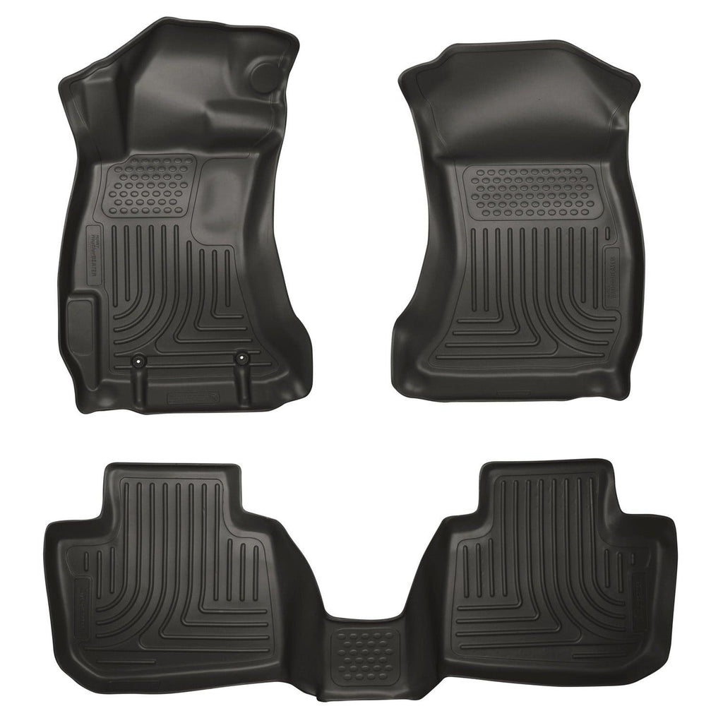 Husky Liners 10-12 Subaru Legacy/Outback WeatherBeater Combo Black Floor Liners-Husky Liners-HSL98841
