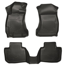 Load image into Gallery viewer, Husky Liners 10-12 Subaru Legacy/Outback WeatherBeater Combo Black Floor Liners-Husky Liners-HSL98841