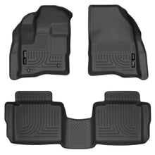 Load image into Gallery viewer, Husky Liners 10-13 Ford Taurus WeatherBeater Combo Black Floor Liners-Husky Liners-HSL98701