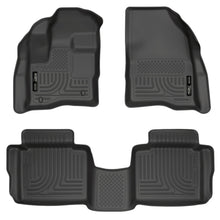 Load image into Gallery viewer, Husky Liners 10-13 Ford Taurus WeatherBeater Combo Black Floor Liners-Husky Liners-HSL98701