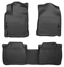 Load image into Gallery viewer, Husky Liners 10-13 Lexus RX350/RX450h WeatherBeater Black Front &amp; 2nd Seat Floor Liners-Husky Liners-HSL99551
