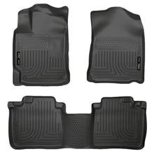 Load image into Gallery viewer, Husky Liners 10-13 Lexus RX350/RX450h WeatherBeater Black Front &amp; 2nd Seat Floor Liners-Husky Liners-HSL99551
