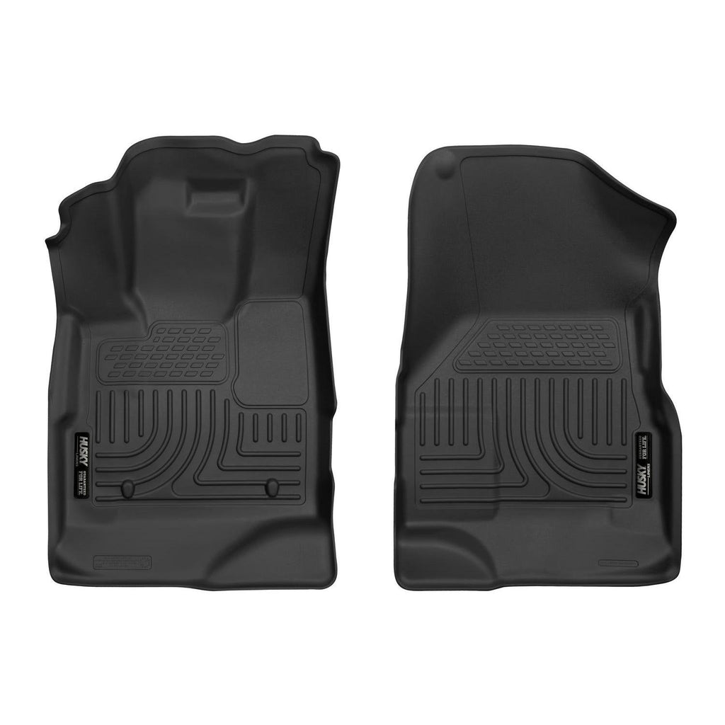 Husky Liners 10-17 GM Equinox/Terrain X-Act Contour Front Black Floor Liners-Husky Liners-HSL55281