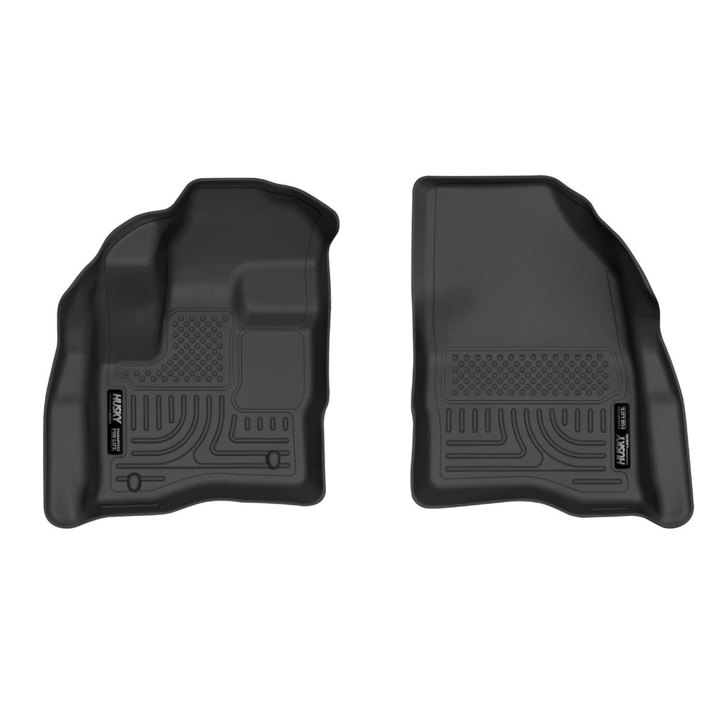 Husky Liners 10-19 Ford Taurus / 09-16 Lincoln MKS X-act Contour Series Front Floor Liners - Black-Husky Liners-HSL55621