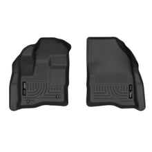 Load image into Gallery viewer, Husky Liners 10-19 Ford Taurus / 09-16 Lincoln MKS X-act Contour Series Front Floor Liners - Black-Husky Liners-HSL55621
