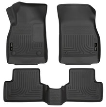Load image into Gallery viewer, Husky Liners 11-12 Chevrolet Cruze WeatherBeater Combo Black Floor Liners-Husky Liners-HSL98161