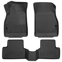 Load image into Gallery viewer, Husky Liners 11-12 Chevrolet Cruze WeatherBeater Combo Black Floor Liners-Husky Liners-HSL98161