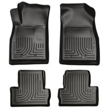 Load image into Gallery viewer, Husky Liners 11-12 Chevrolet Volt WeatherBeater Combo Black Floor Liners-Husky Liners-HSL98181