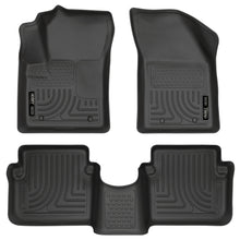 Load image into Gallery viewer, Husky Liners 11-12 Dodge Avenger/Chrysler 200 WeatherBeater Combo Black Floor Liners-Husky Liners-HSL98091