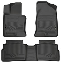 Load image into Gallery viewer, Husky Liners 11-12 Hyundai Sonata WeatherBeater Combo Black Floor Liners-Husky Liners-HSL98851
