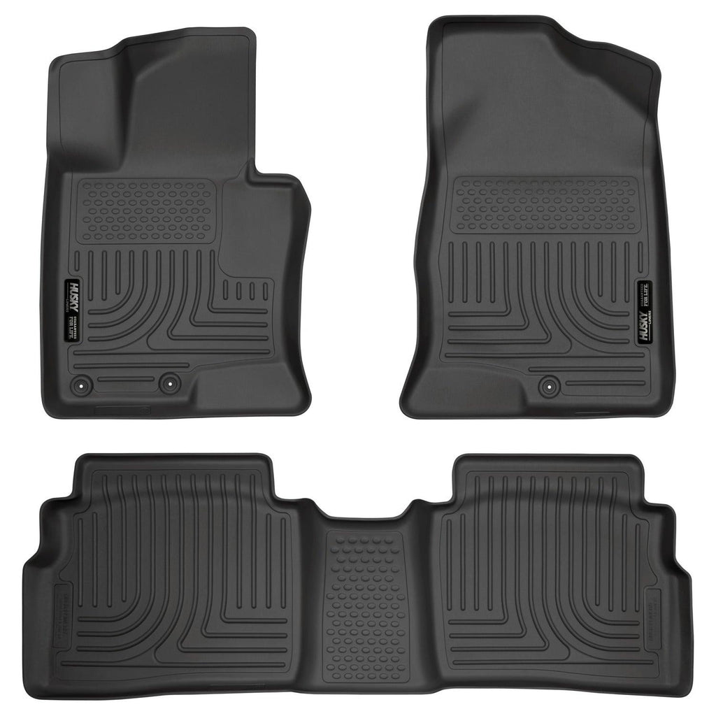 Husky Liners 11-12 Hyundai Sonata WeatherBeater Combo Black Floor Liners-Husky Liners-HSL98851