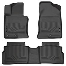 Load image into Gallery viewer, Husky Liners 11-12 Hyundai Sonata WeatherBeater Combo Black Floor Liners-Husky Liners-HSL98851