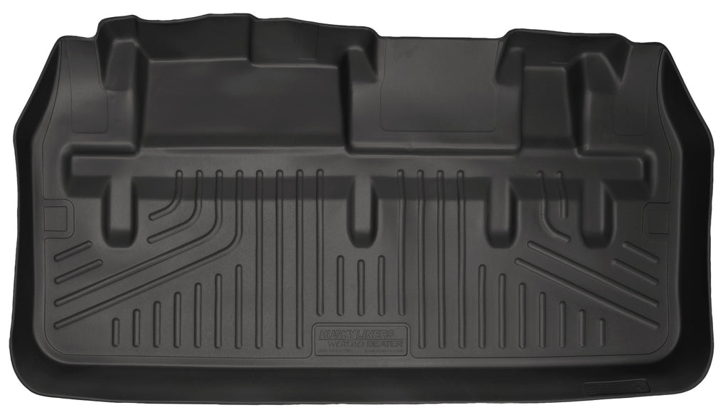 Husky Liners 11-12 Toyota Sienna WeatherBeater Black Rear Cargo Liner (w/Man. Storing 3rd Row Seats)-Husky Liners-HSL44041