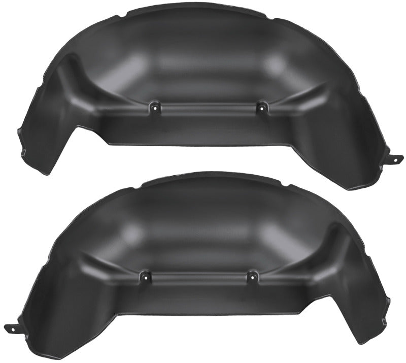 Husky Liners 11-14 Ford F-250/F-350 Super Duty Black Rear Wheel Well Guards - Black Ops Auto Works