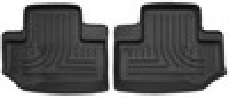 Husky Liners 11-15 Jeep Wrangler 2 Door X-Act Contour Black 2nd Row Floor Liners-Husky Liners-HSL53581