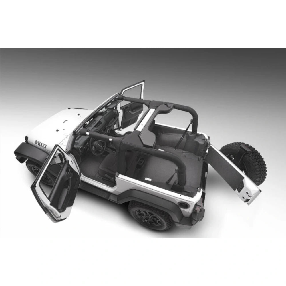 Husky Liners 11-17 Jeep Wrangler JK 2dr (Incl. TG & Tub Liner) Guardian Impact Jeep Liner - Husky Liners HSLHBTJK11R2
