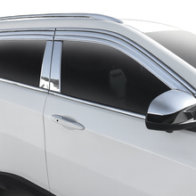 Load image into Gallery viewer, Husky Liners 11-21 Jeep Grand Cherokee Ventvisor Low Profile (4pc) - Chrome-Husky Liners-HSL2884015