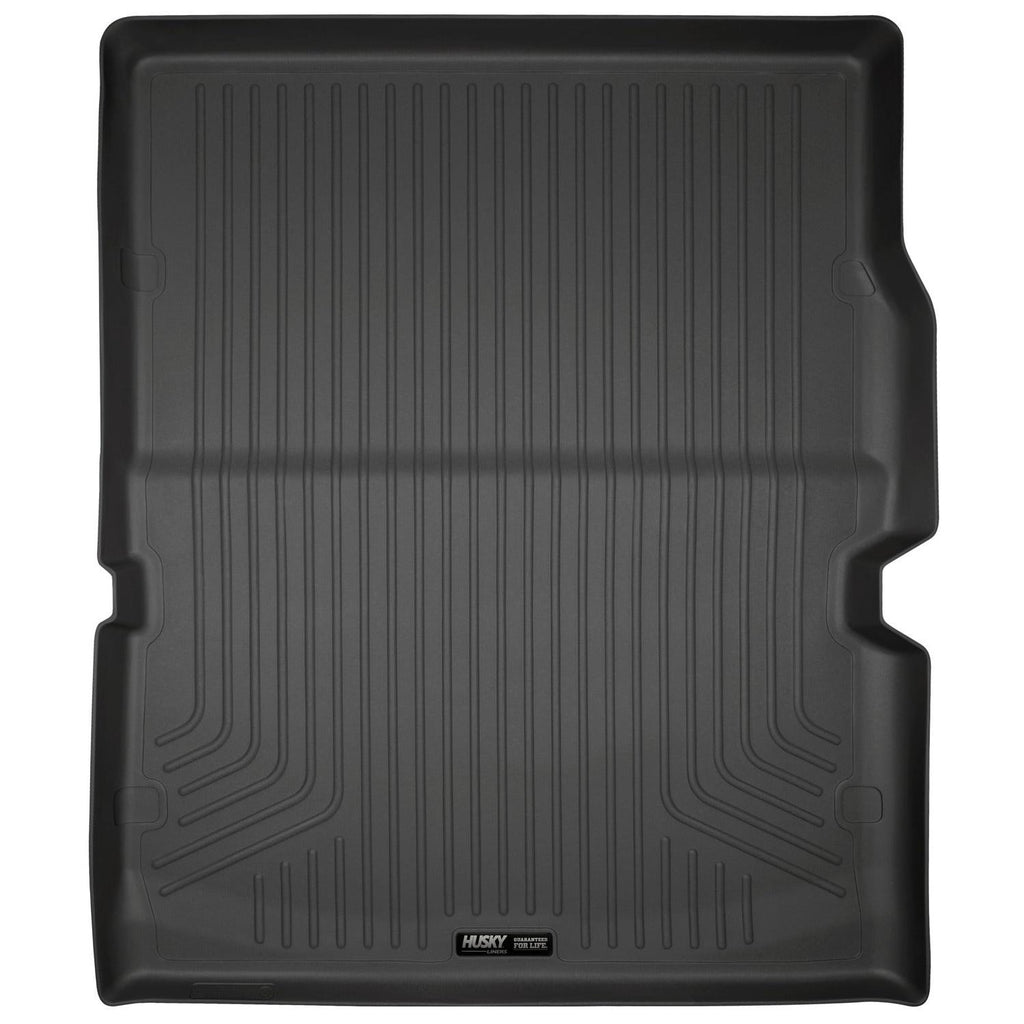 Husky Liners 11-22 Dodge Durango WeatherBeater (Over Folded 3rd Row) Black Rear Cargo Liner-Husky Liners-HSL20421