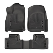 Load image into Gallery viewer, Husky Liners 11+ Dodge Durango / 11+ Jeep Grand Cherokee WeatherBeater Combo Black Floor Liners-Husky Liners-HSL99051