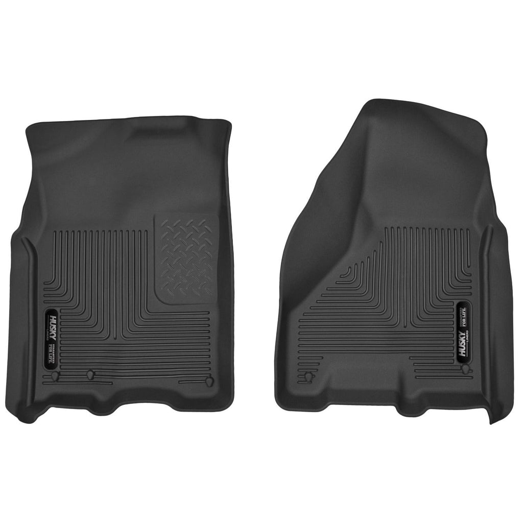 Husky Liners 12-13 Dodge Ram 1500/ 12 2500 & 3500 X-Act Contour Black Front Floor Liners-Husky Liners-HSL53511