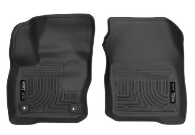 Husky Liners 12-15 Ford Focus X-act Contour Series Front Floor Liners - Black-Husky Liners-HSL55681