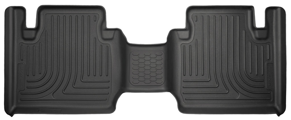 Husky Liners 12-15 Toyota Tacoma Extended Cab WeatherBeater Second Row Black Floor Liners-Husky Liners-HSL14941