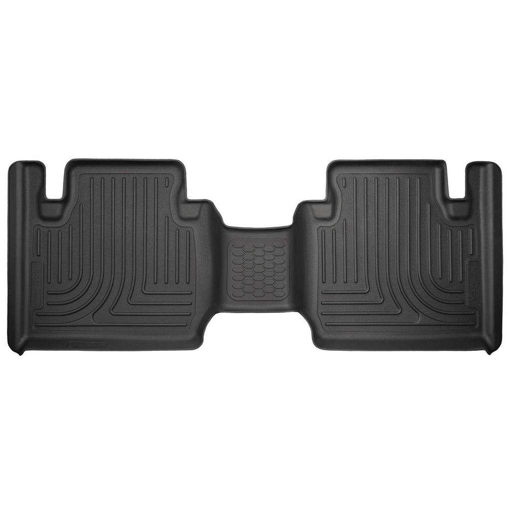 Husky Liners 12-15 Toyota Tacoma Extended Cab WeatherBeater Second Row Black Floor Liners-Husky Liners-HSL14941