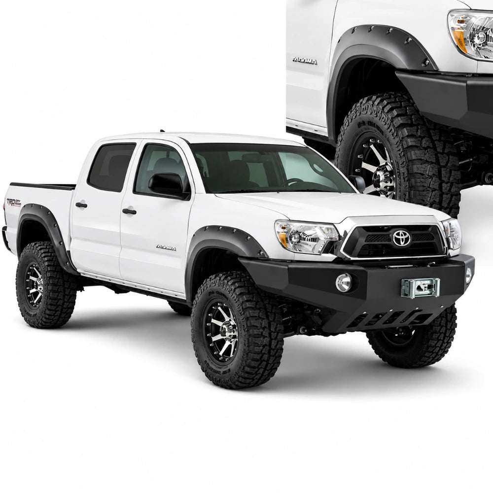 Husky Liners 12-15 Toyota Tacoma Pocket Style Fender Flares - 4pc - Husky Liners HSL2803928